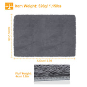Soft Fluffy Area Rug – Non-Slip Backing