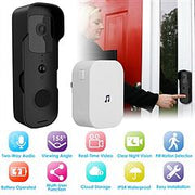 Wireless Smart Video Doorbell with Wi-Fi Camera