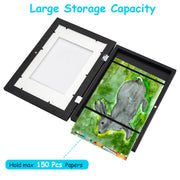 11.7x16.5in Front-Open Kids Art Frame