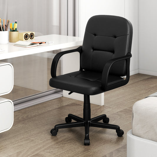 Ergonomic Office Chair with 360-degree Wheels