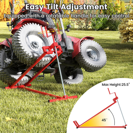 Lawn Mower Lift Jack Riding Mower Lift-Red