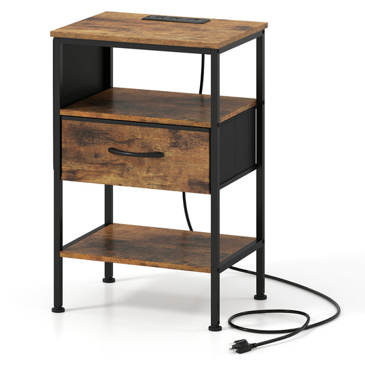 Desktop Organizer 6-Tier Mini Storage Rack with 2 Removable Shelves
