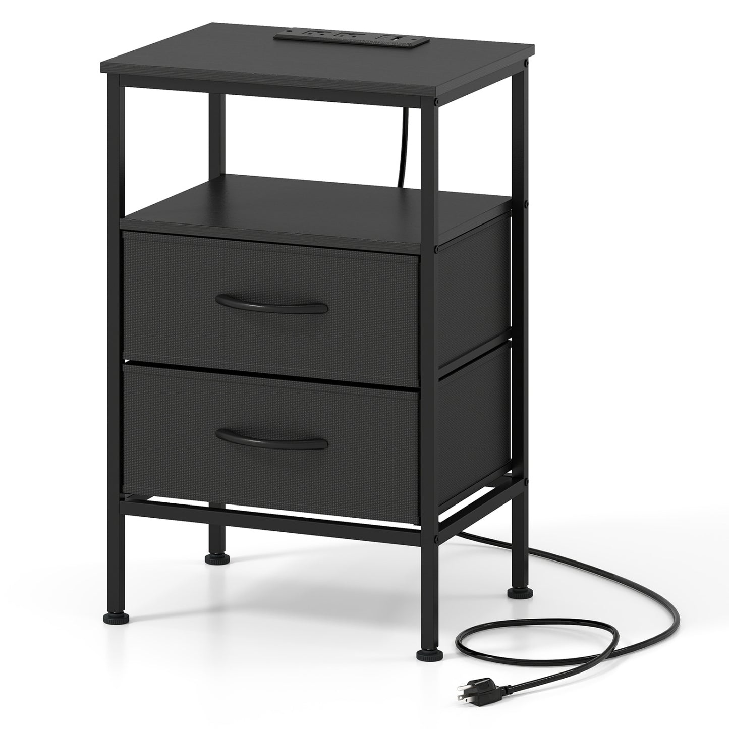 Desktop Display Rack with 8 Open Cubes for Home Office