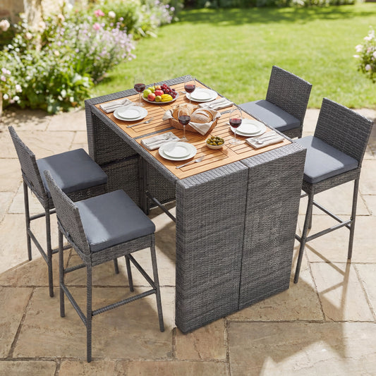 Patio Acacia Wood Dining Set for Home