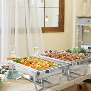 2-Pack 9 Qt Chafing Dishes