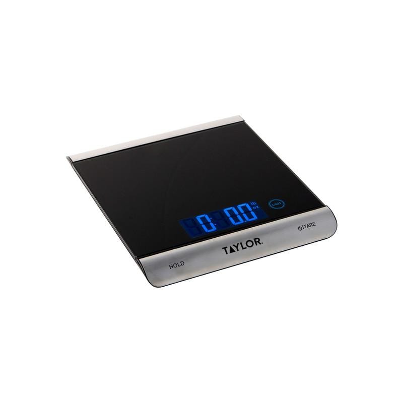 Taylor High-Capacity Digital Kitchen Scale with Glass Platform, 33 Lb. - view 6