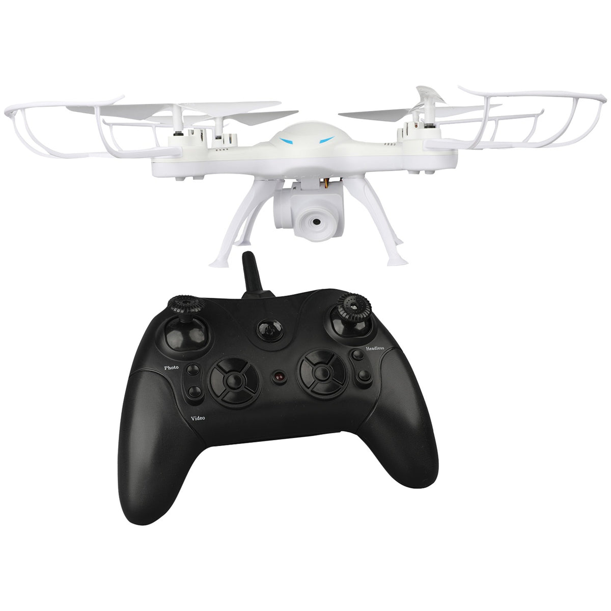 Vivitar DRC-188 Wi-Fi Camera Drone with One-Key Takeoff & Return, Flips & Live Video, White - view 7