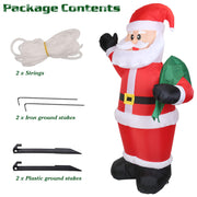 Blow up Light up Santa Claus