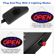 Neon LED Open Sign for Shops & Stores
