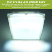 Waterproof Solar Fence & Step Lights