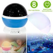Night Light Projector Starry Sky, Blue LED