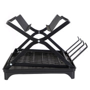 2 Tier Dish Drying Rack with Cup Holder