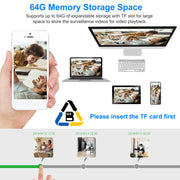 1080P Solar WiFi Security Camera