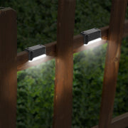 Outdoor Solar Fence Lights 4Pcs with Sensor
