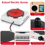 1200W Electric Infrared Single Burner