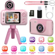 Digital Camera for Kids Flip Lens & Video