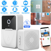 Smart Wireless Wi-Fi Video Doorbell Security Phone Door Bell Intercom Camera Door