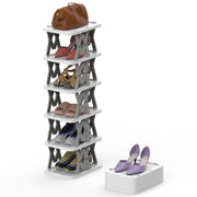 6 Tier Foldable Shoe Rack
