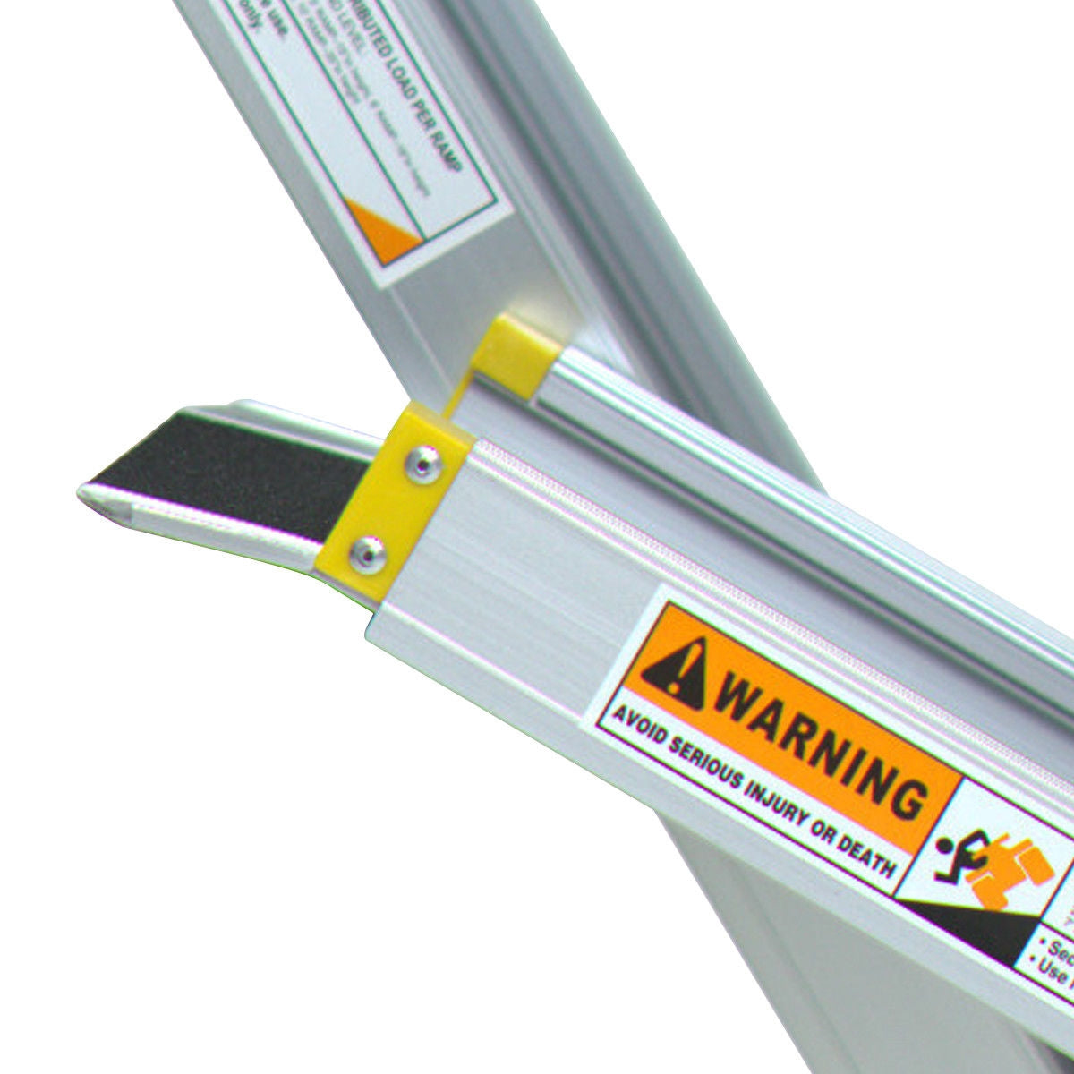 Adjustable Aluminum Wheelchair Ramp 7' Telescoping Non-Skid