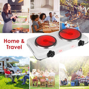 2000W Electric Infrared Dual Burner