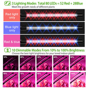 80W LED Grow Lights for Indoor Plants