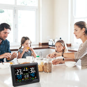 Digital Alarm Clock with Weather Display