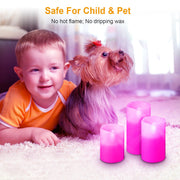3-Pack LED Flameless Votive Candles