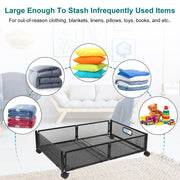 2 Pack Under Bed Storage Container Foldable