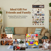 Wooden Hanging Picture Frame