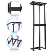 Wall-Mounted Rolled Towel Rack