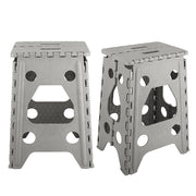 2 Pack 17.91In High Step Stool Folding