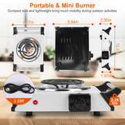 1000W Electric Single Burner
