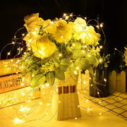 100 LEDs Solar String Lights Outdoor