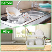 2-Tier Dish Drying Rack