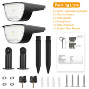 Solarek Solar Spotlights Outdoor IP65 Lights