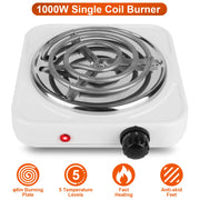 1000W Electric Single Burner
