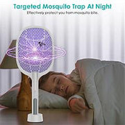 2 in 1 Electric Rechargeable Bug Zapper Mosquito Insect Killer
