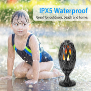 Waterproof LED Torch Speaker with Deep Bass
