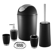 6 Pcs Bathroom Accessories Set
