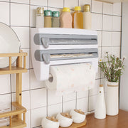 Wall-Mount Kitchen Roll Organizer