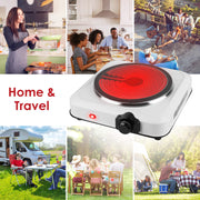 1200W Electric Infrared Single Burner