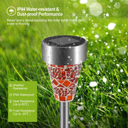 6-Pack Solar Pathway Garden Lights