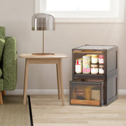 16.5L Stackable Storage Bin Plastic Drawer