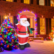 Blow up Light up Santa Claus