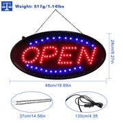 Neon LED Open Sign for Shops & Stores
