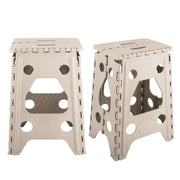 2 Pack 17.91In High Step Stool Folding