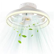 19.7in Ceiling Fan with 60W Light Round Pendant Fan