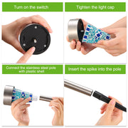 6-Pack Solar Pathway Garden Lights