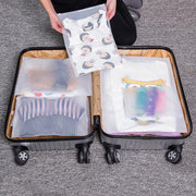Purple Luggage Organizer Bags 9 Pack