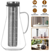 Cold Brew Coffee Maker Iced Tea Maker Pitcher Glass Coffee Pot